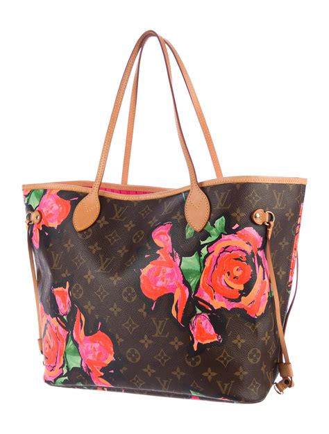 louis vuitton roses neverfull replica